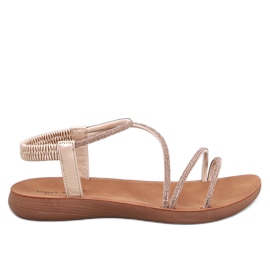 Sandales légères femme Prostis Gold doré