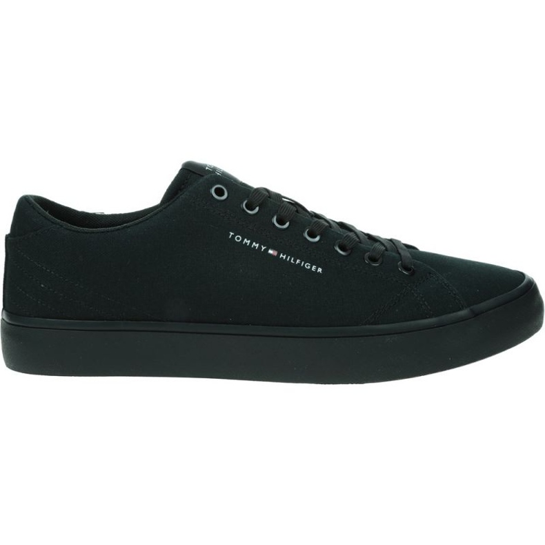 Tommy Hilfiger Vulc Low Chaussures en toile FM0FM04882 Bds le noir