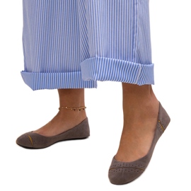 Ballerines classiques Dorris grises