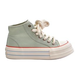 Seastar Baskets Plateforme Femme Menthe Aineri vert