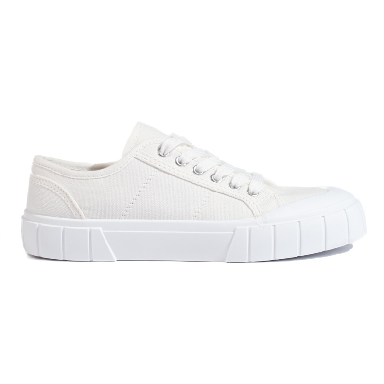 Baskets blanches confortables pour femmes