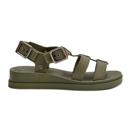 Sandales Femme Lisse Parfumée ZAXY NN285005 Vert