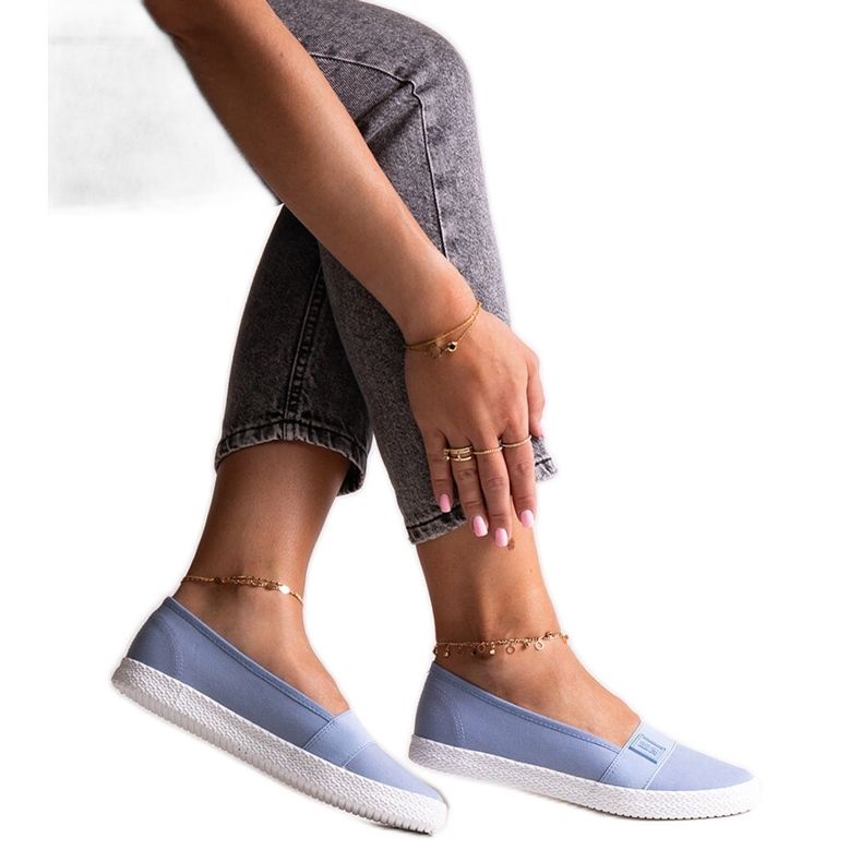 Baskets Big Star bleues LL274203