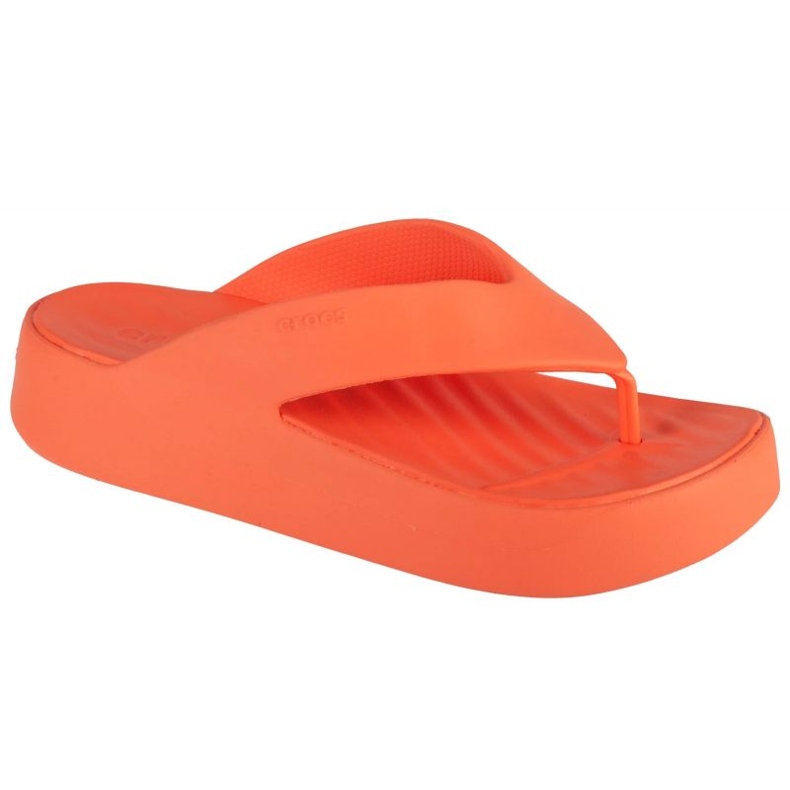 Tongs Crocs Gataway Platform Flip W 209410-84F orange