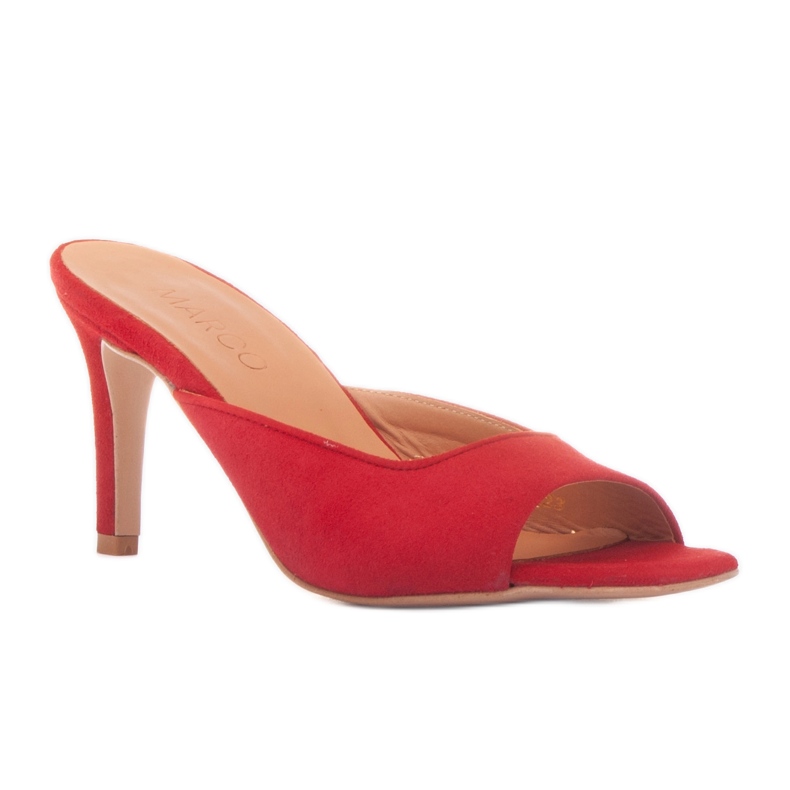 Marco Shoes Tongs Palerme rouge