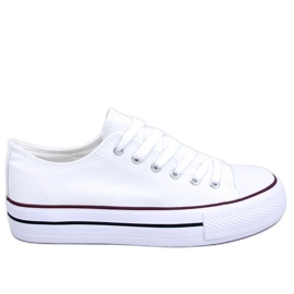 Baskets classiques femme Fargis White blanc