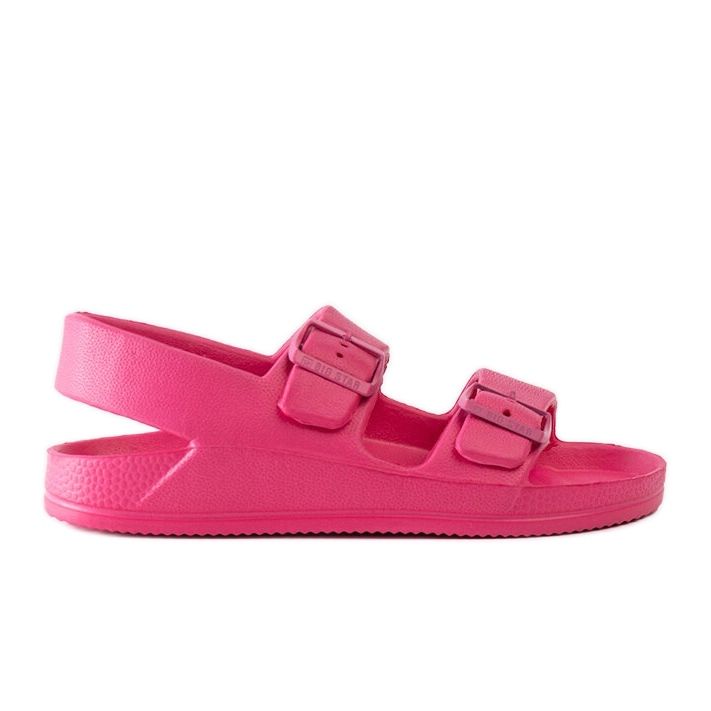 Sandales enfants roses Big Star NN374540