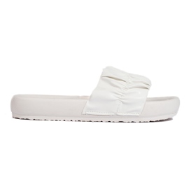 Tongs blanches pour femmes