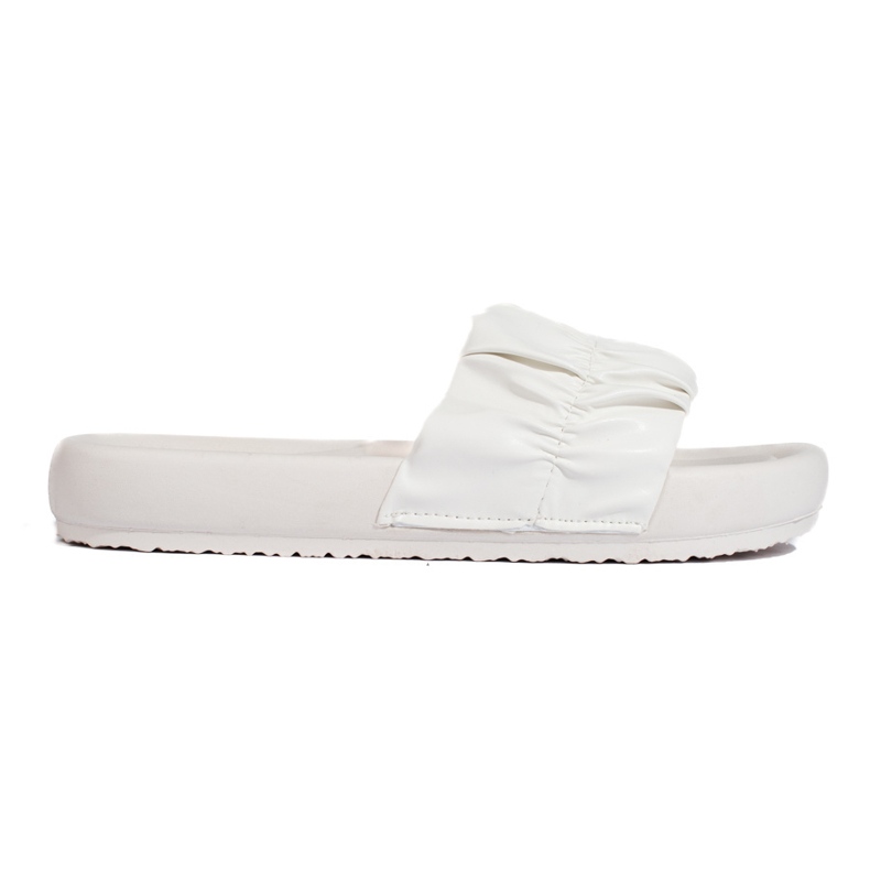 Tongs blanches pour femmes