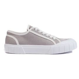 Baskets grises confortables pour femmes