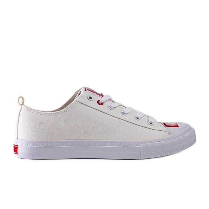 Baskets homme blanches Big Star JJ174013