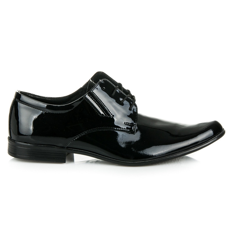 Lucca Chaussures habillées laquées le noir