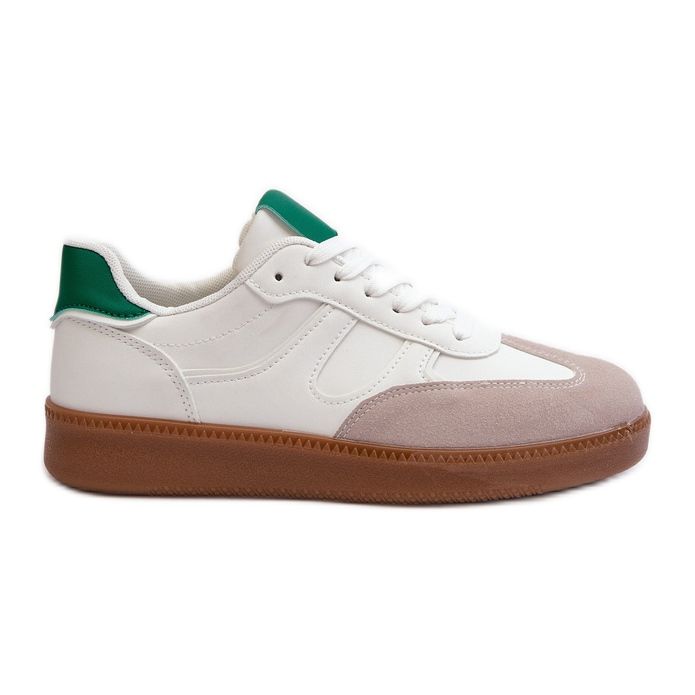 Baskets de sport basses pour femmes, blanches Uvetta