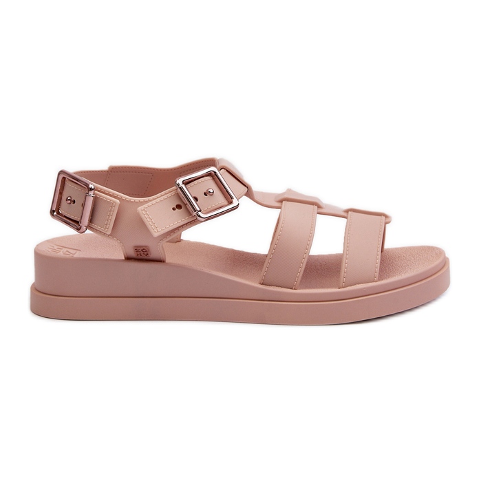 Sandales Femme Lisse Parfumée ZAXY NN285006 Rose clair
