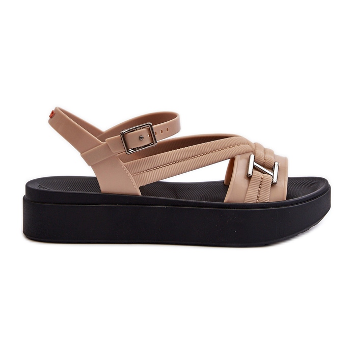 Sandales à plateforme parfumées pour femmes ZAXY LL285063 Beige