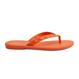 Tongs plates flexibles pour femmes ZAXY JJ285254 Orange Tongs plates flexibles pour femmes ZAXY JJ285254 Orange