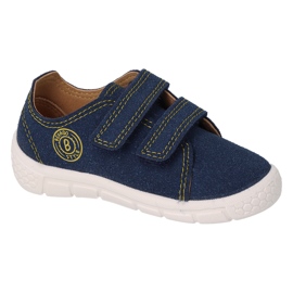 Befado insert en cuir de sport pour enfants 909P006 bleu marine Befado insert en cuir de sport pour enfants 909P006 bleu marine