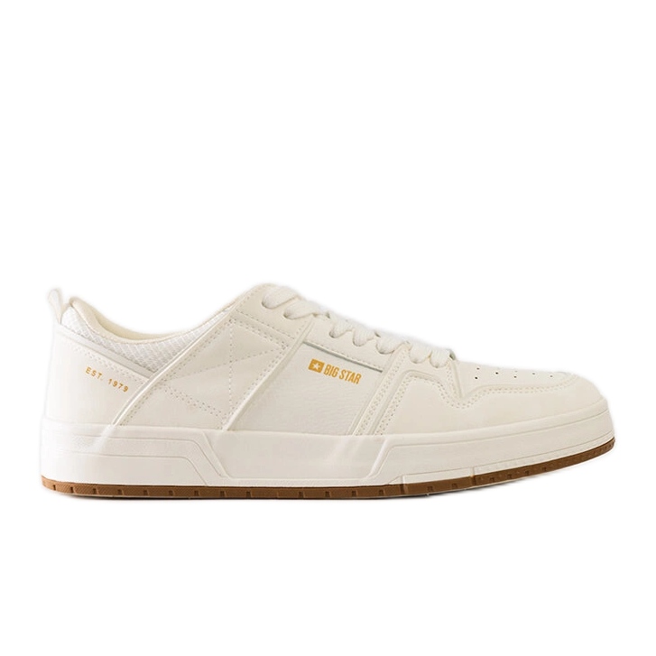 Baskets blanches Big Star NN174093