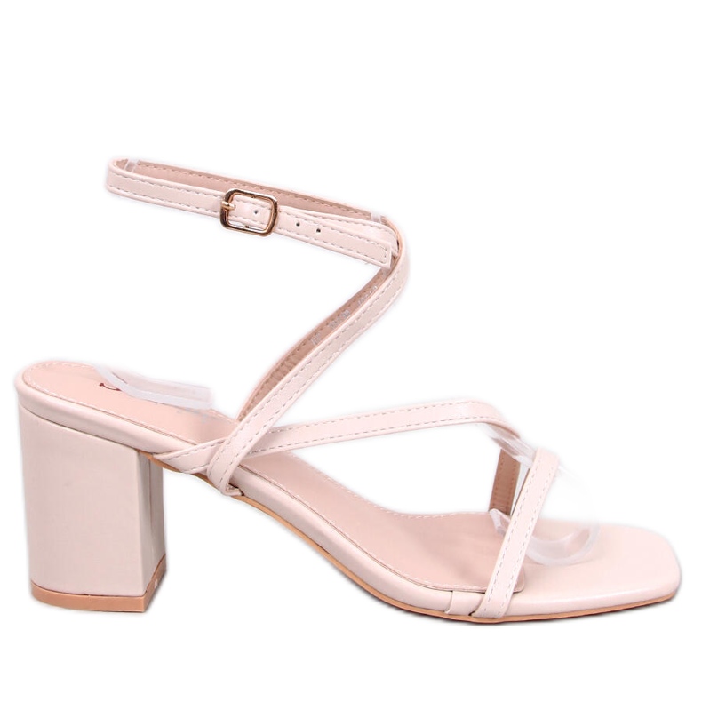 Sandales à talons Theresa Beige