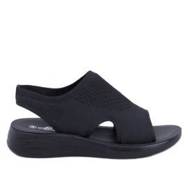 Aldos Sandales ajourées souples noires