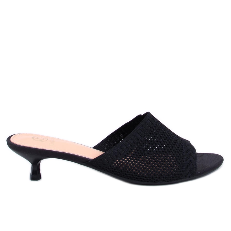 Bertini Tongs canard ajourées noires le noir