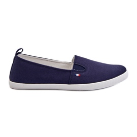 Baskets à enfiler pour femme, bleu marine Adrancia