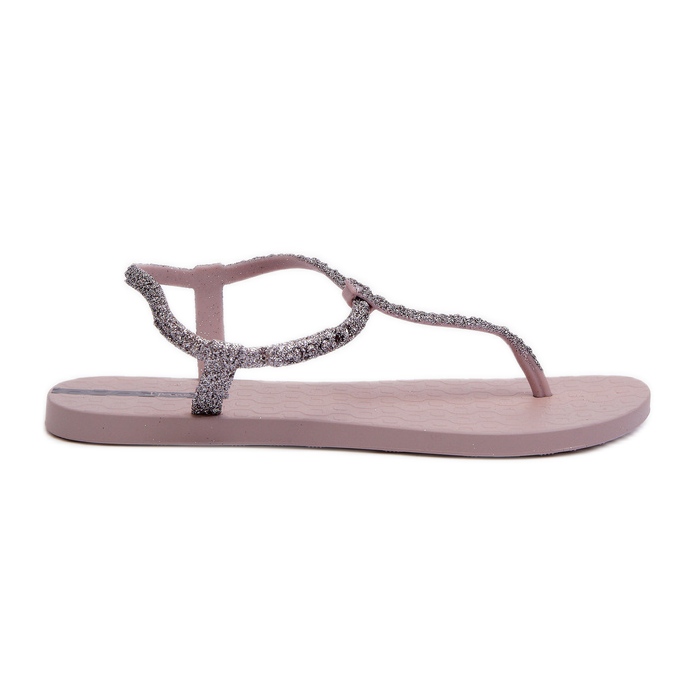 Tongs pour femmes avec paillettes 26914 Ipanema Class Brilha Fem Violet clair
