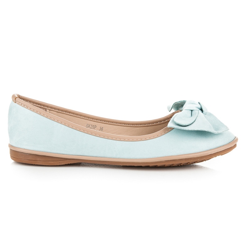 Seastar Ballerines en daim bleu
