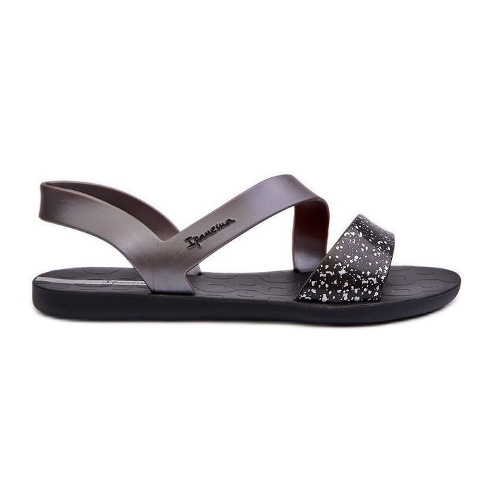Sandales pour femmes 82429 Ipanema Vibe Sandal Fem Noir et Argent le noir Sandales pour femmes 82429 Ipanema Vibe Sandal Fem Noir et Argent le noir