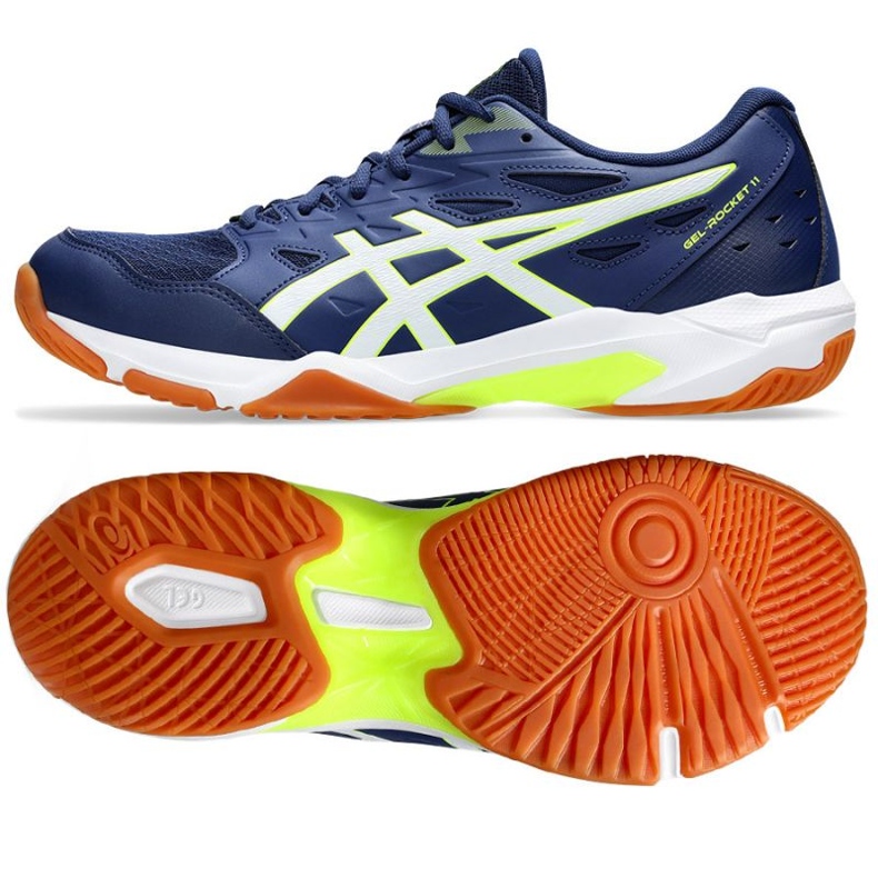 Chaussures Asics Gel-Rocket M 11 1071A091-403 bleu