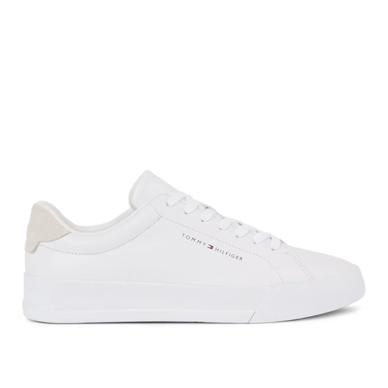 Chaussures Tommy Hilfiger Court Leather M FM0FM04971 Ybs blanche