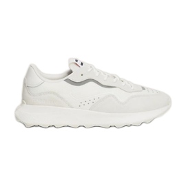 Chaussures Tommy Hilfiger Runner Mix Meterial M EM0EM01381YBL blanc