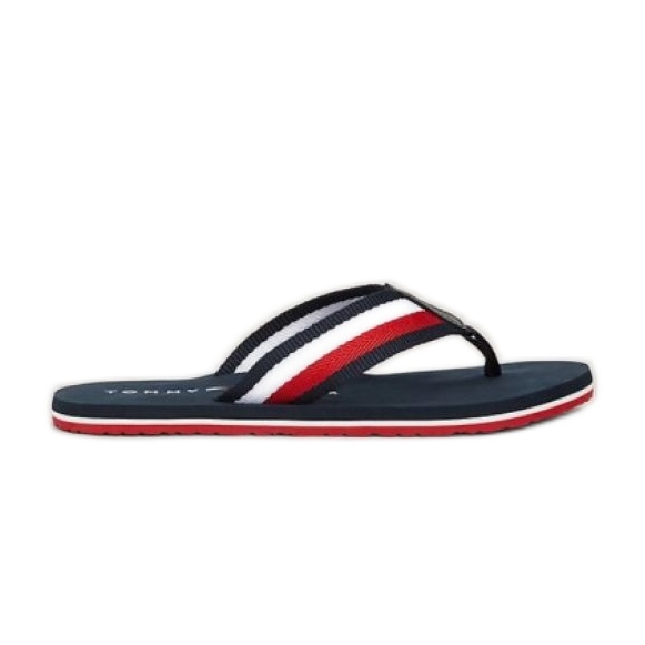 Tommy Hilfiger Massage Footbed Oly Beach Sandal M FM0FM05025DW5 tongs bleu