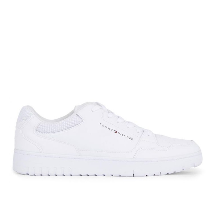 Chaussures Tommy Hilfiger Basket Core Leather M FM0FM05040YBS blanche