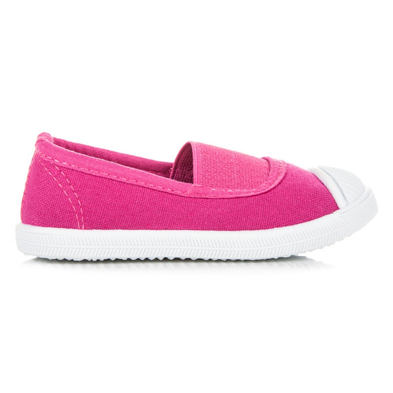 Baskets pour filles avec élastique rose Baskets pour filles avec élastique rose