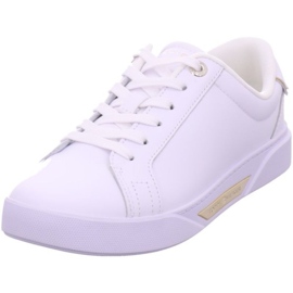 Tommy Hilfiger Chic Hw Court Sneaker W chaussures FW0FW07813YBS blanc