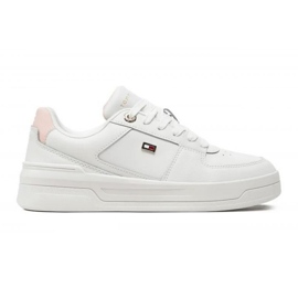 Tommy Hilfiger Flag Basket Sneaker W FW0FW080810LA chaussures blanche Tommy Hilfiger Flag Basket Sneaker W FW0FW080810LA chaussures blanche