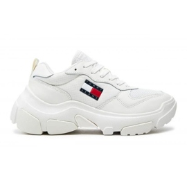 Chaussures Tommy Hilfiger Lightweight Hybrid Runner W EN0EN02566YBL blanche