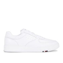 Chaussures Tommy Hilfiger Modern Cup Corporate Lth M FM0FM04941YBS blanc