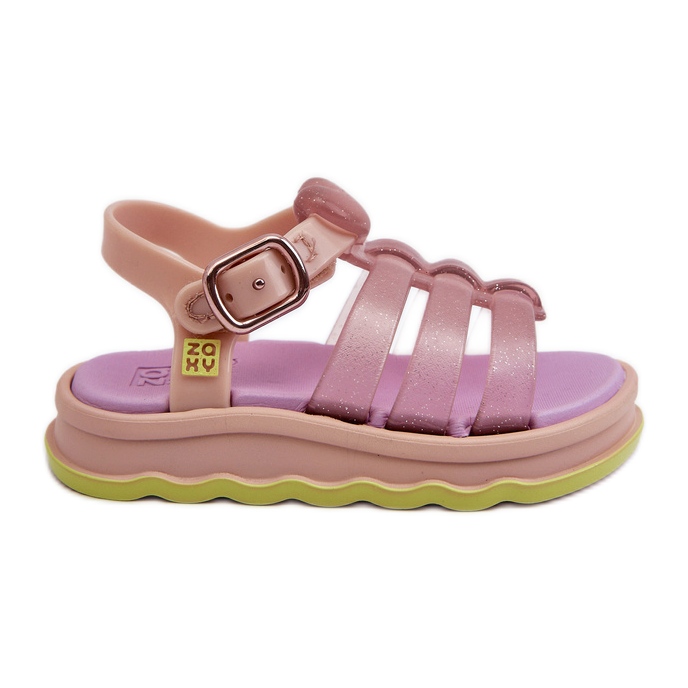 Sandales Velcro Parfumées Enfant ZAXY NN385020 Violet