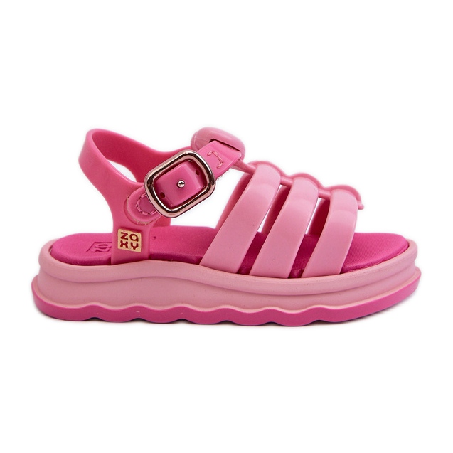 Sandales Velcro Parfumées Enfant ZAXY NN385018 Rose