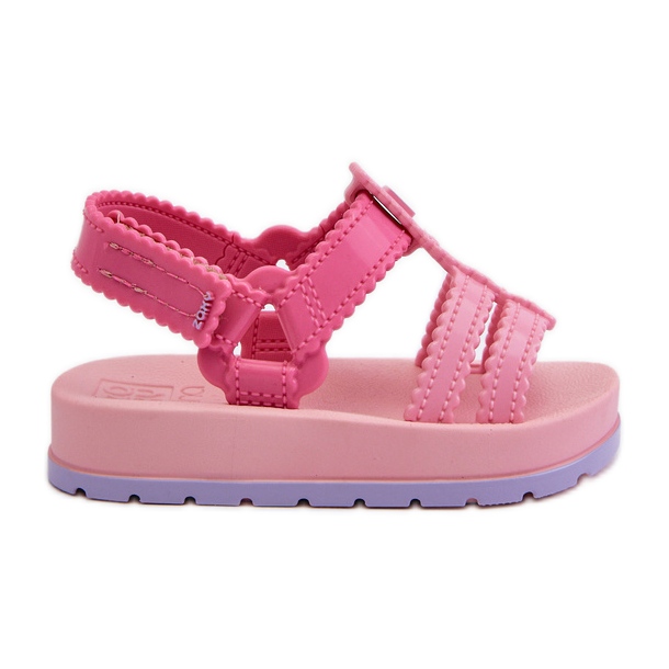 Sandales Velcro Parfumées Enfant ZAXY LL385027 Rose