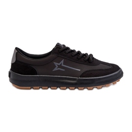 Chaussures de sport basses pour hommes Big Star NN174118 noir le noir Chaussures de sport basses pour hommes Big Star NN174118 noir le noir