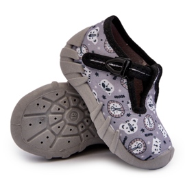 Chaussons confortables pour enfants BEFADO 110N488 Gris