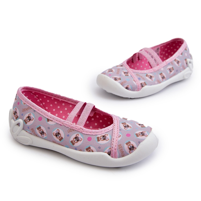 Befado 116Y325 Chaussons Ballerines Roses
