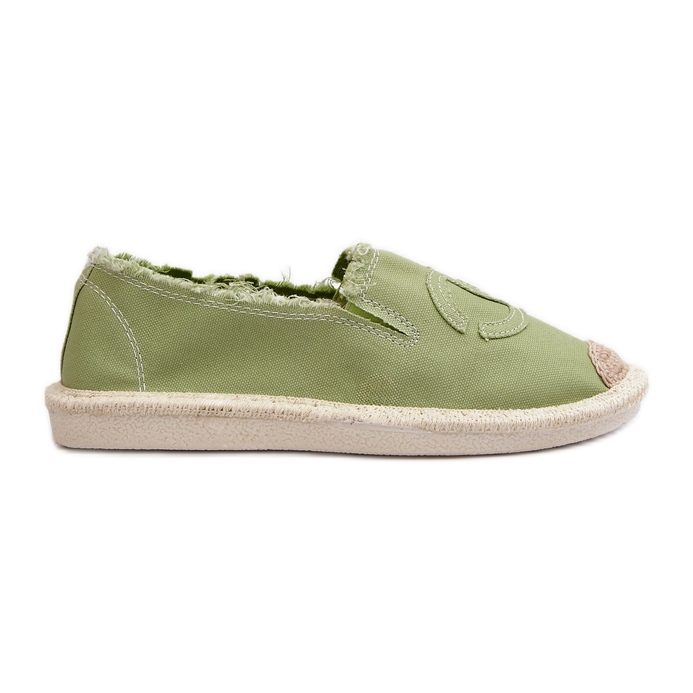 Espadrilles Classiques Femme Vert Flaure