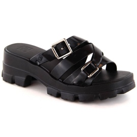 Zaxy tongs nues parfumées à talons hauts W NN285043 INT2009A noir