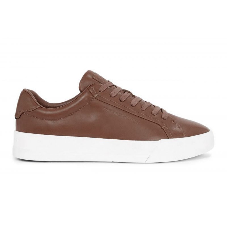 Tommy Hilfiger Court Meilleures chaussures cognac FM0FM05136GVI brun Tommy Hilfiger Court Meilleures chaussures cognac FM0FM05136GVI brun