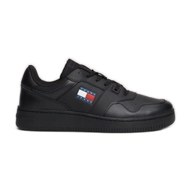 Chaussures Tommy Hilfiger Retro Basket Ess EM0EM01395BDS noir