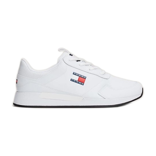 Chaussures Tommy Hilfiger Flexi Runner EM0EM01409YBR blanche